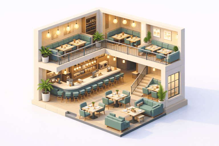 Projet architecture d’intérieur restaurant | Where Is Brian